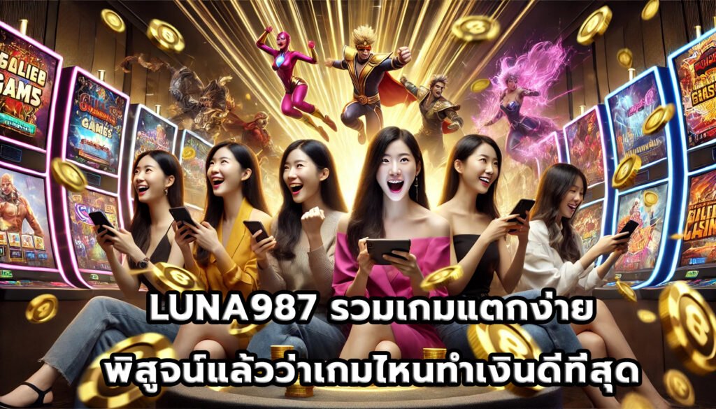 LUNA987 รวมเกมแตกง่าย พิสูจน์แล้วว่าเกมไหนทำเงินดีที่สุด