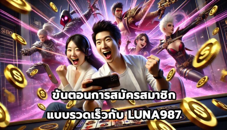 ขั้นตอนการสมัครสมาชิกแบบ Fast Track กับ LUNA987-6