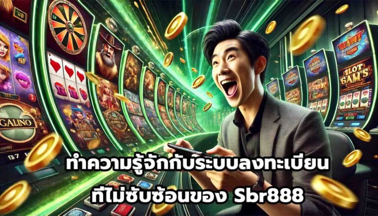 ทำความรู้จักกับระบบลงทะเบียนที่ไม่ซับซ้อนของ Sbr888-12