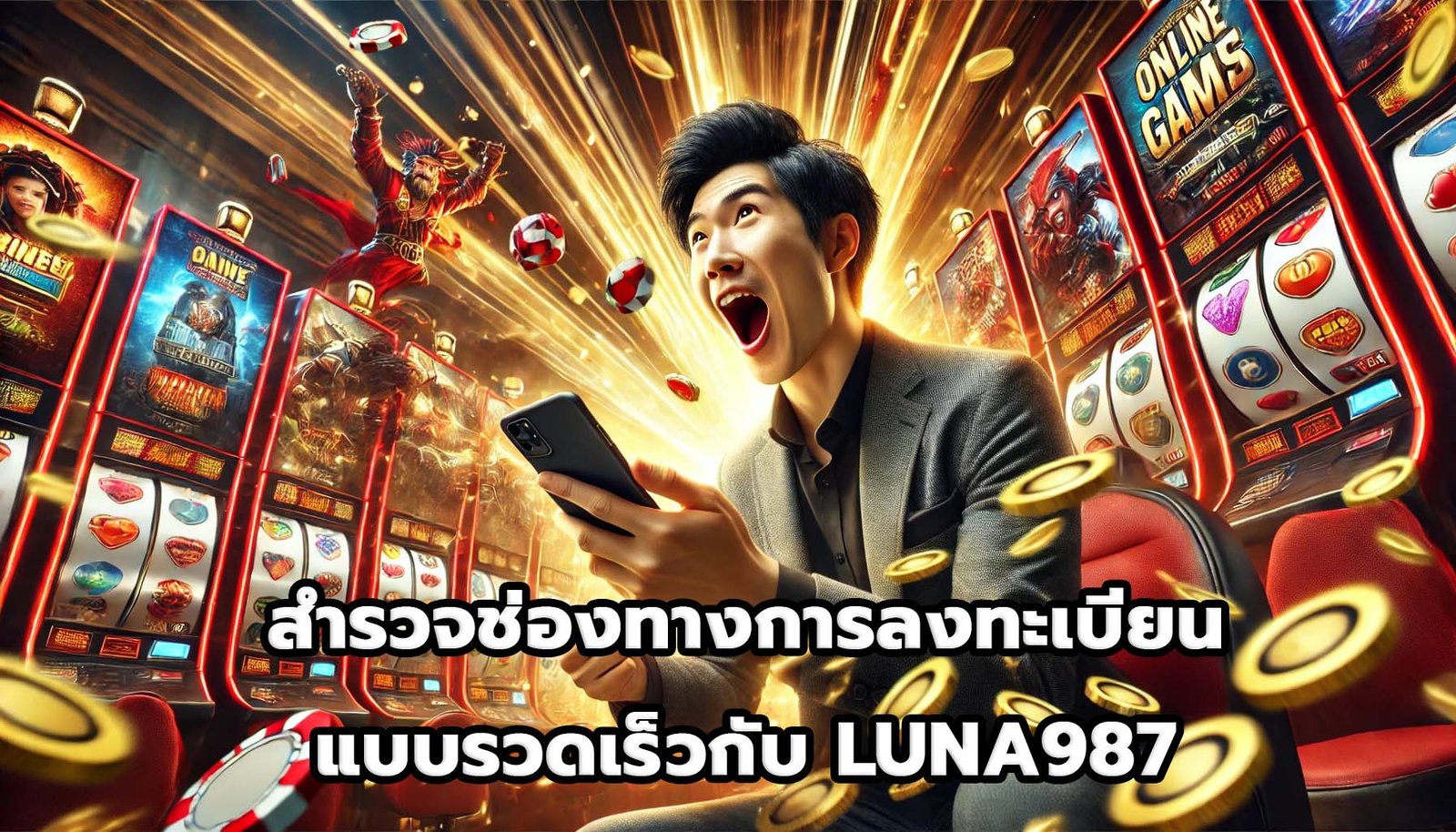 สำรวจช่องทางการลงทะเบียนแบบรวดเร็วกับ LUNA987-1