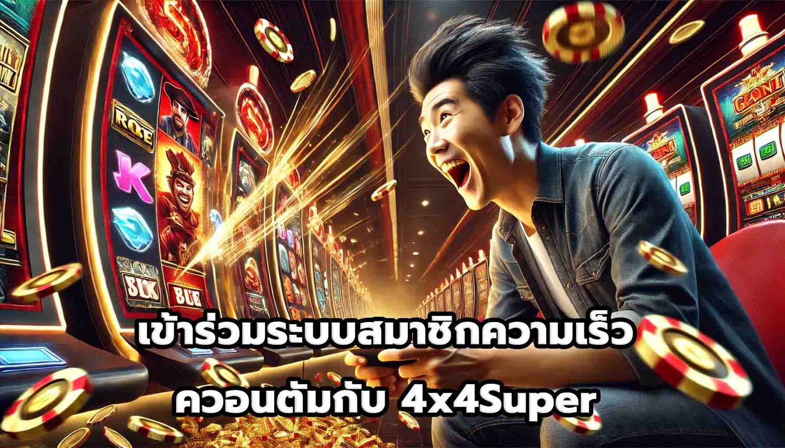 เข้าร่วมระบบสมาชิกความเร็วควอนตัมกับ 4x4Super-15
